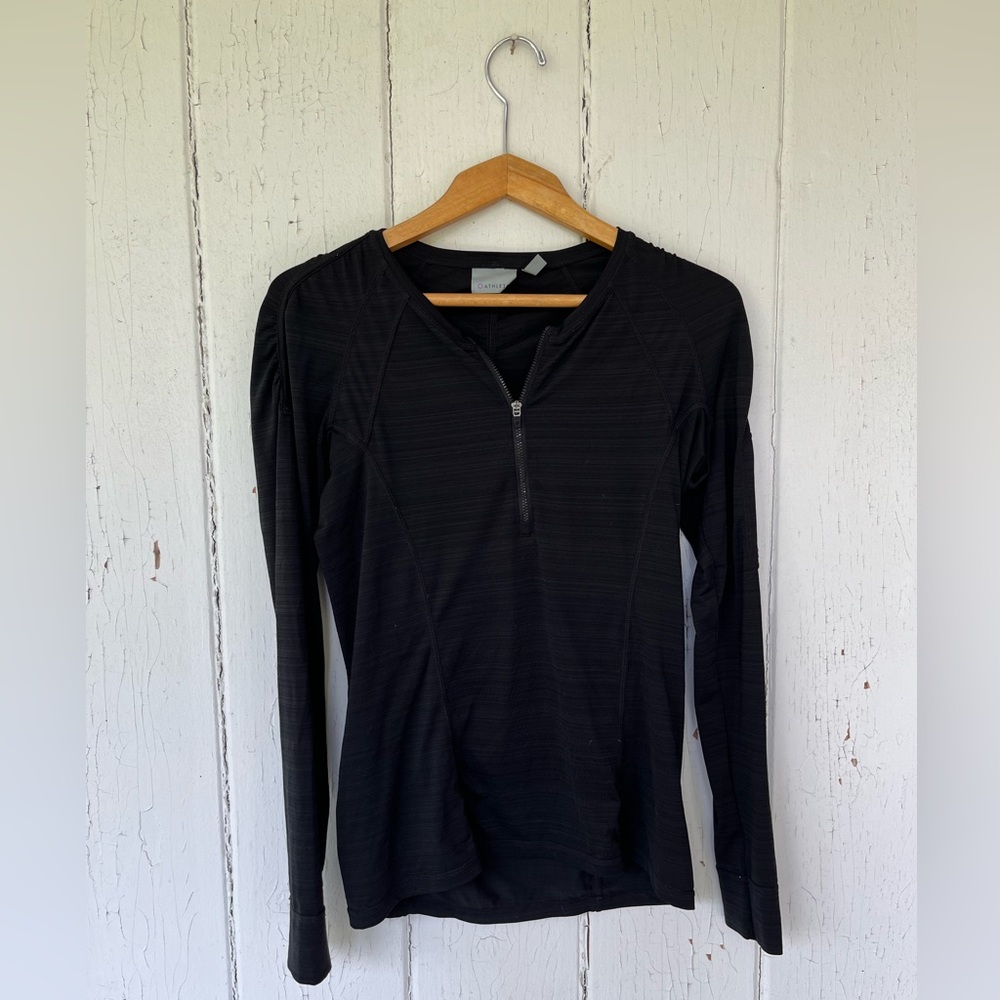 Athleta Long Sleeve Quarter Zip